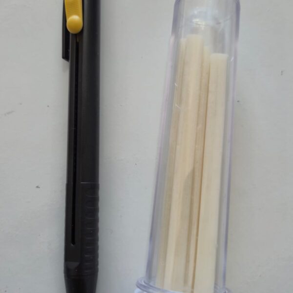 Kit Lapiseira Marcador De Tecido + 10 Giz Refis