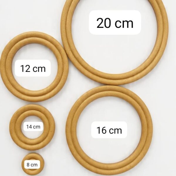 Kit 10 Peças Bastidores De 4cm A 20cm Mdf 4mm Bordado